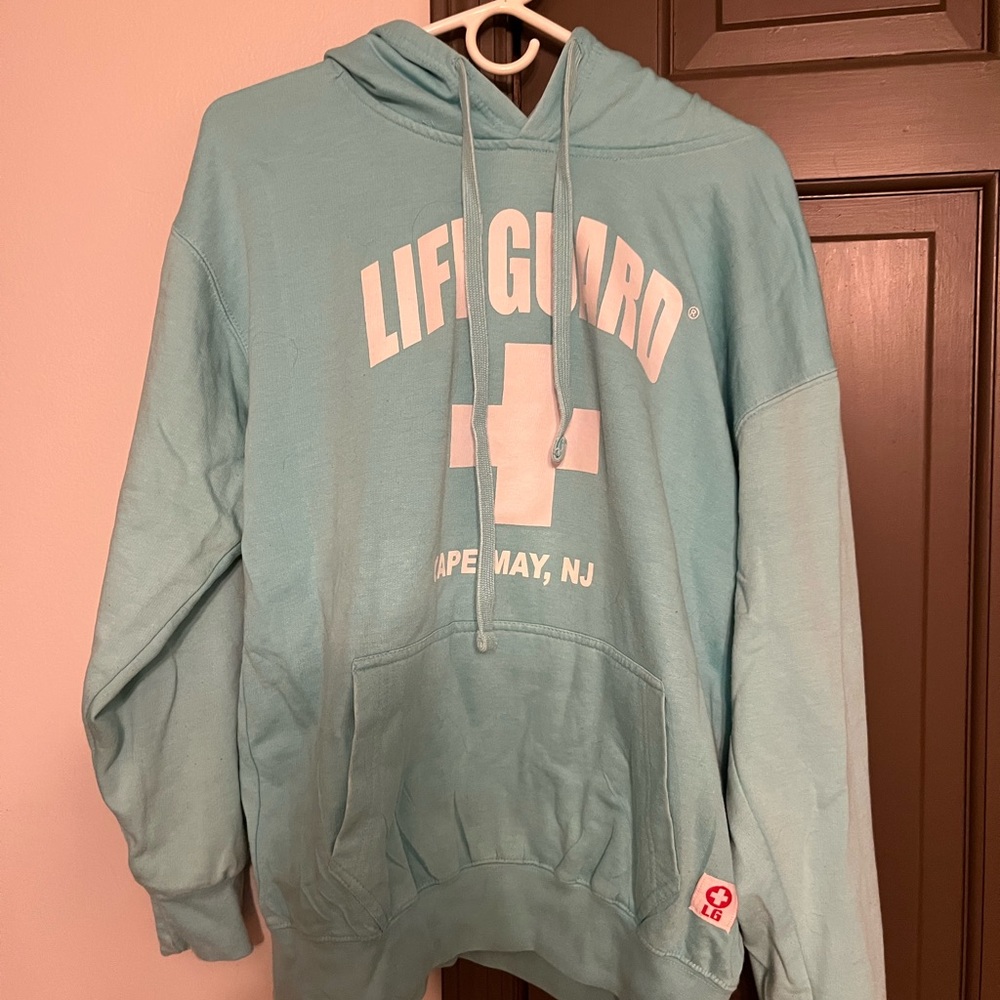 Teal lifeguard hoodie